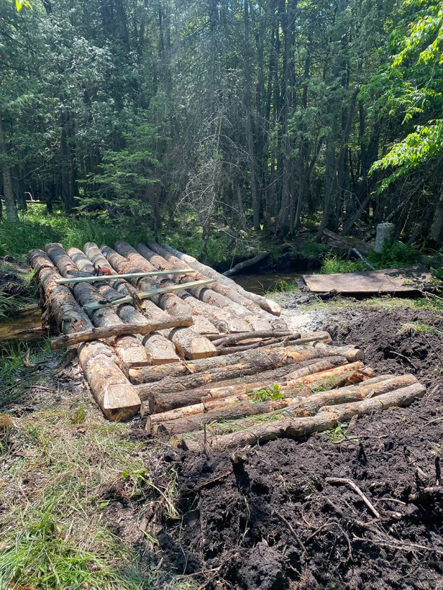 whitetail hunting property layout design in eau claire wi